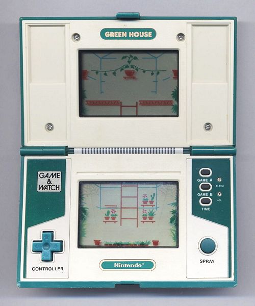 Nintendo Green House Game And Watch